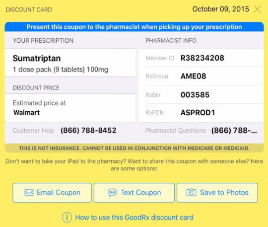 Medication Cost Savings